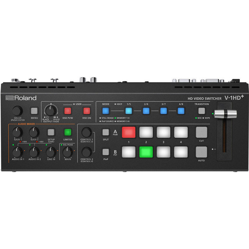 Roland V-1HD-PLUS Compact Portable 4-Channel Video Switcher