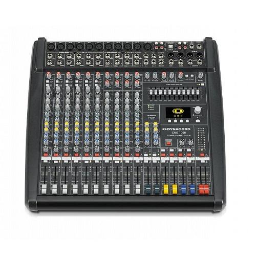 Dynacord CMS 1000-3 10-Channel Compact Mixing System - Red One Music