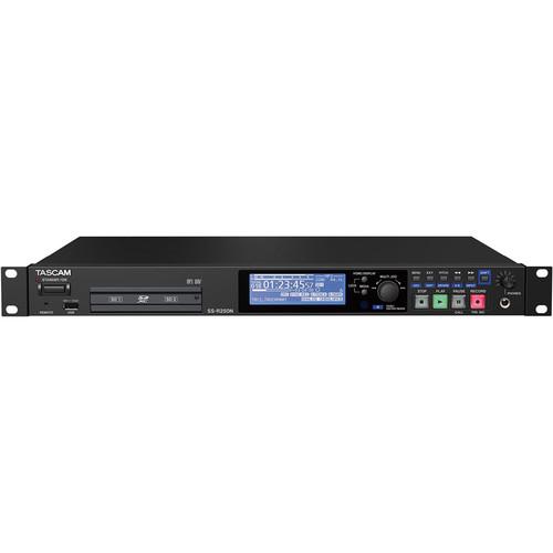Tascam Ss-R250N  Memory Recorder With Networking And Optional Dante Support - Red One Music