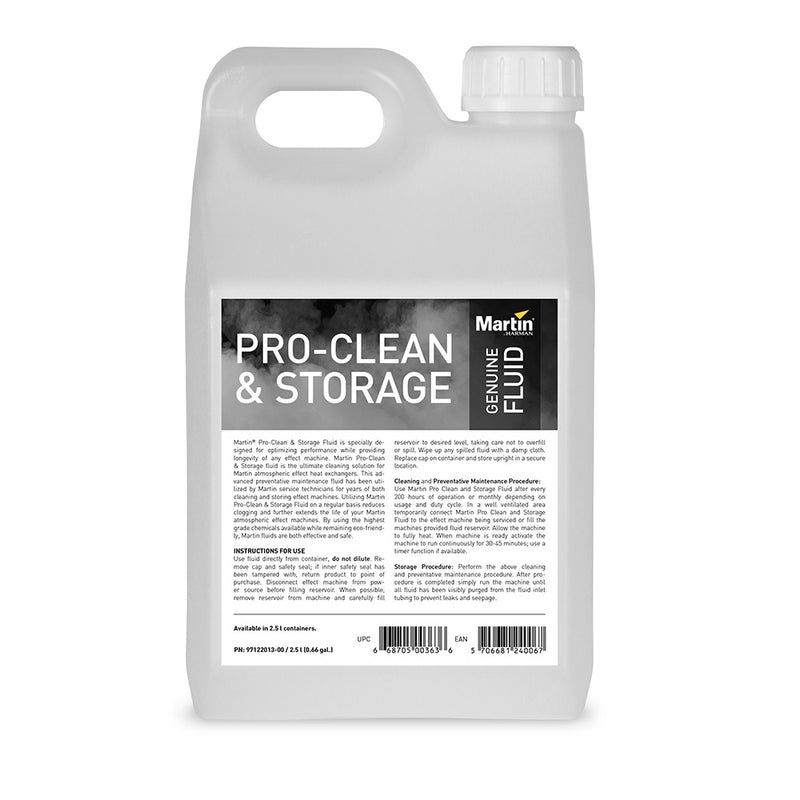 JEM Martin Pro-Clean and Storage Fluid - 2.5L - Box of 4