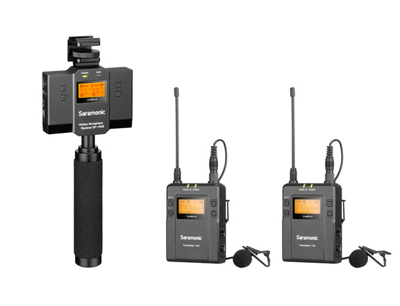 Saramonic UWMIC9KIT13 UHF Wireless and Audio Mixer Microphone System