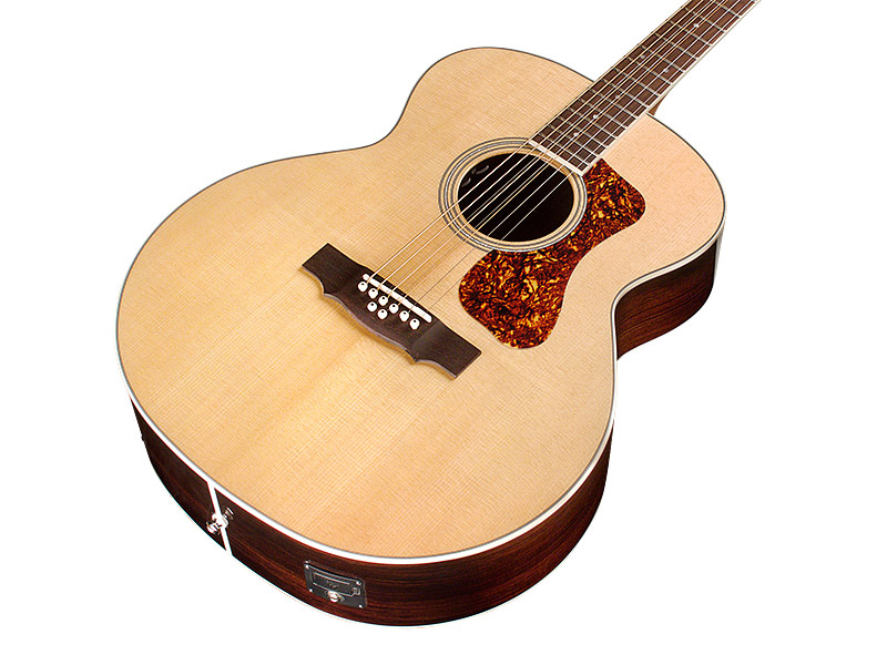 Guild NEWARK ST. BT-258E Deluxe 8-String Baritone Acoustic Guitar - Natural Gloss
