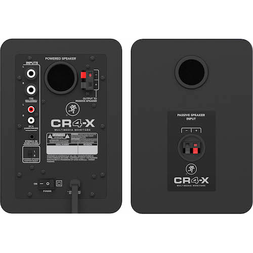 Mackie CR4-X 4" Creative Reference Multimedia Monitors Pair - Red One Music