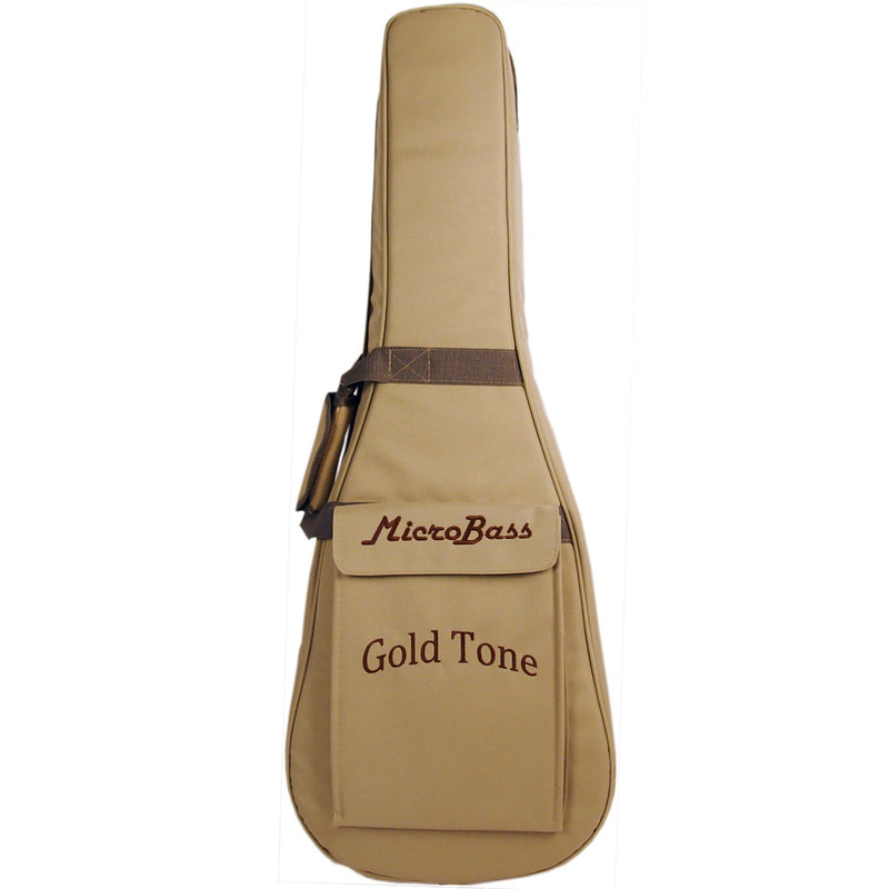 Gold Tone MBASS25/FL 25" Scale Fretless Acoustic-Electric MicroBass with Active Transducer and Built in EQ w/gig bag
