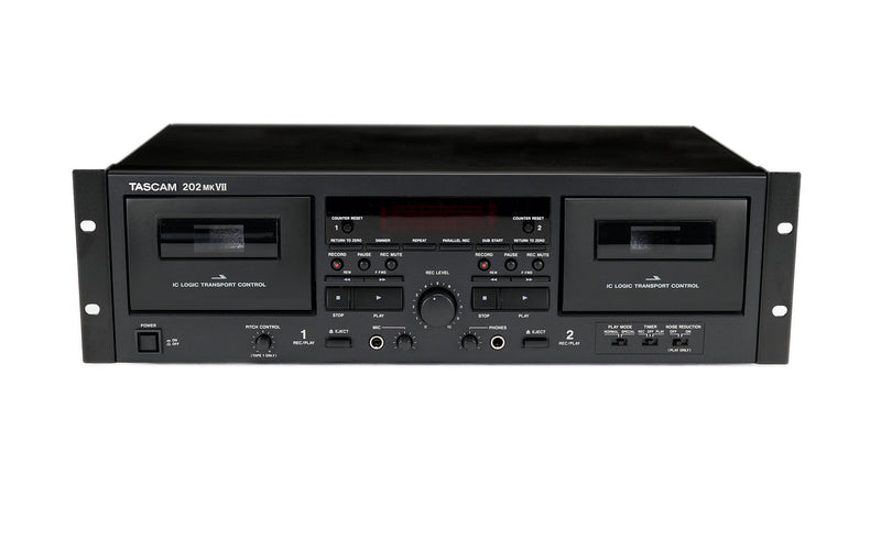 Tascam 202MKVII Platine cassette double avec port USB