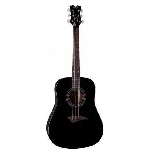 Dean Ax D Mah Cbk Black Acoustic Guitar - Red One Music