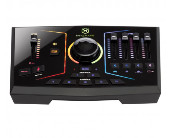 M-Audio RGB Dual Gaming Audio Interface/Voice Effects Box