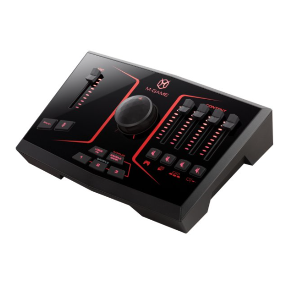 M-Audio M-Game Solo Gaming Audio Interface/Voice Effects Box for Streaming