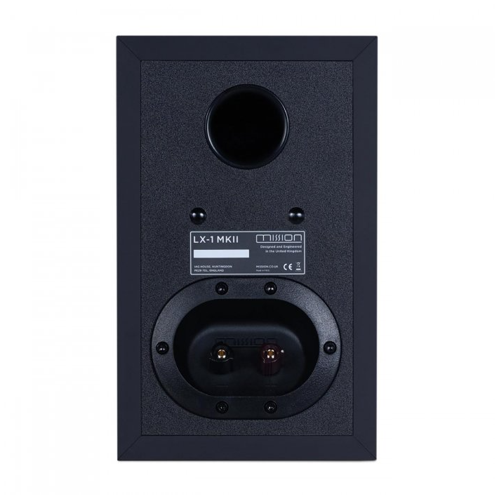 Mission LX1MKII Two-Way Standmount/Surround Bookshelf Speakers Pair - 4 Inches