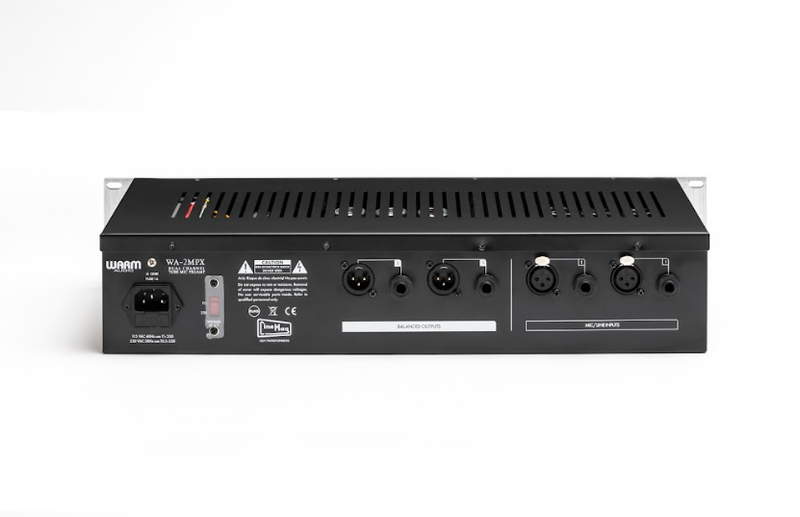 Warm Audio WA-2MPX Préampli micro/ligne/instrument à lampe 2 canaux