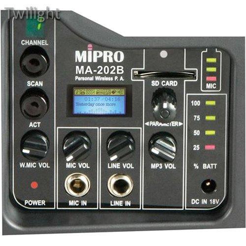 Mipro ACT-222T Personal Wireless System Personal Wireless Pa System 6A Band - Red One Music