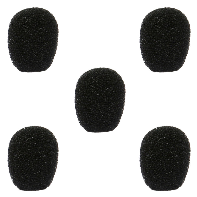 Galaxy Audio WS-HSOBK Windscreen for HSO Headset Mics (5 pack) - Black