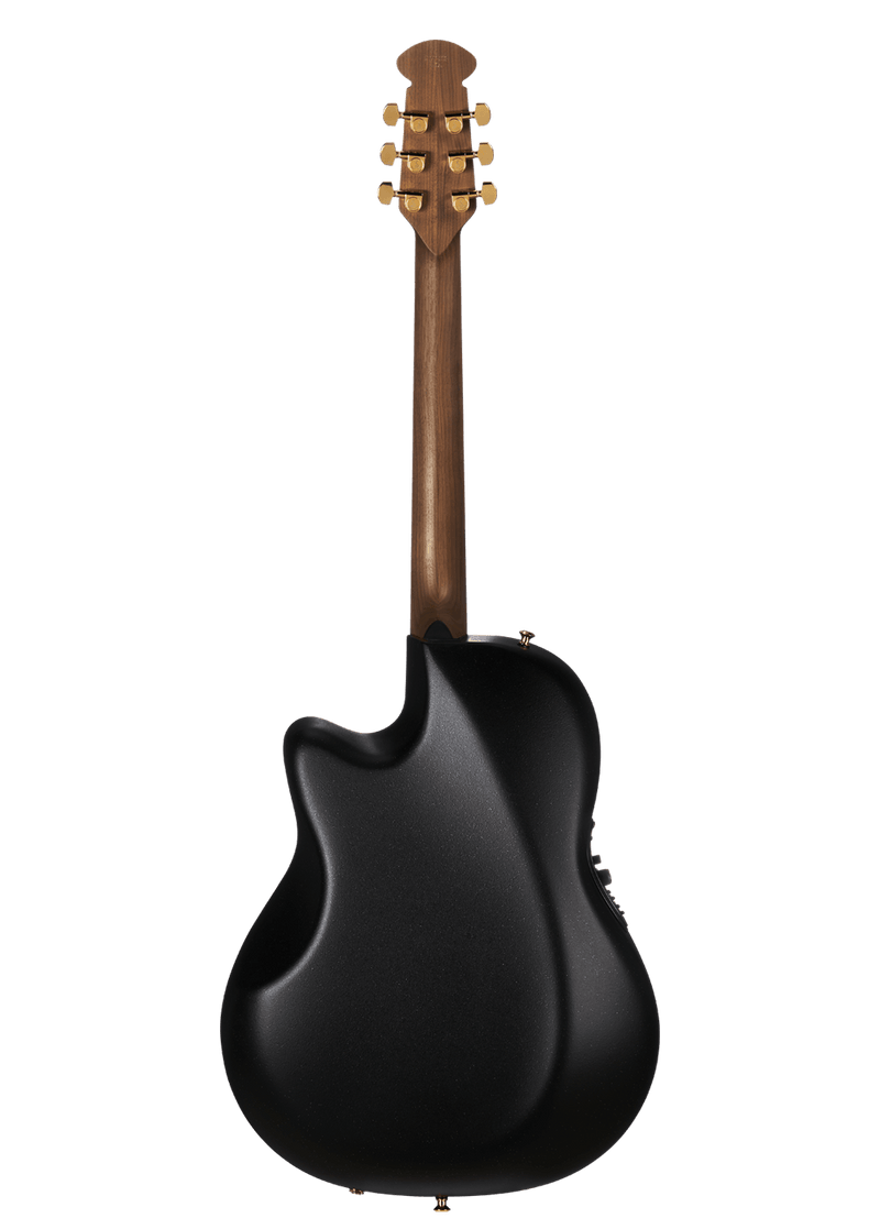 Ovation Adamas 2087GT-5 - Deep Contour Body Cutaway Acoustic-Electric Guitar - Contour Black