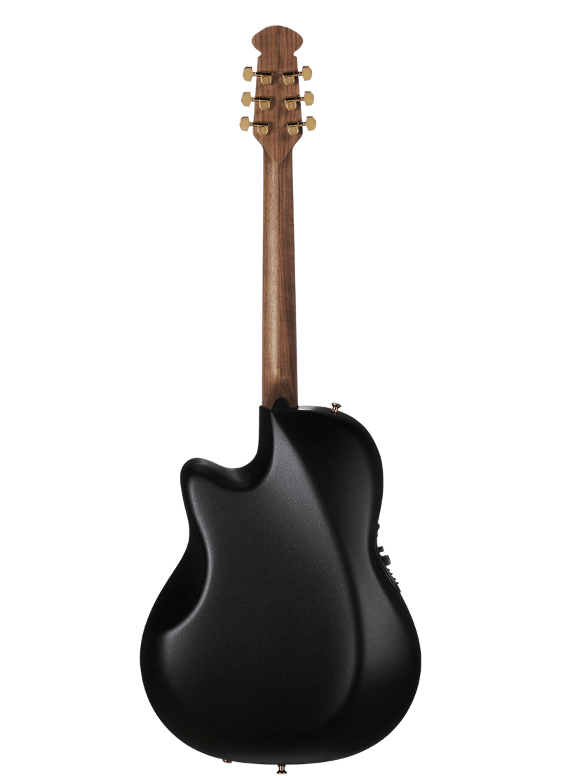 Ovation Adamas 2087GT-8 - Guitare électro-acoustique à pan coupé au corps à contour profond - Reverse Blue Burst