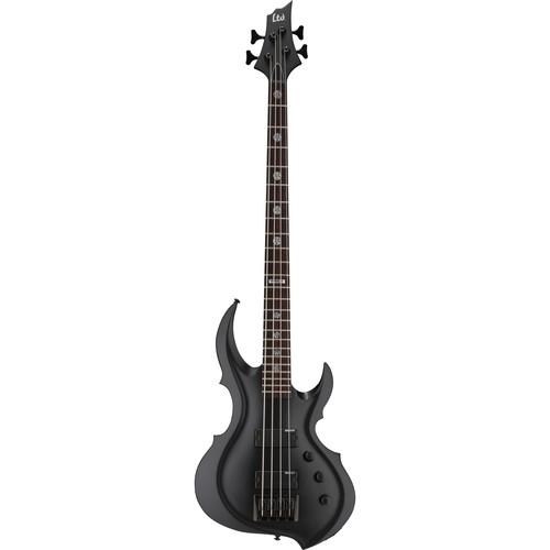 Ltd Tom Araya Ta-204 Ltd Tom Araya Signature Series Ta-204 Frx Electric Bass Black Satin - Red One Music