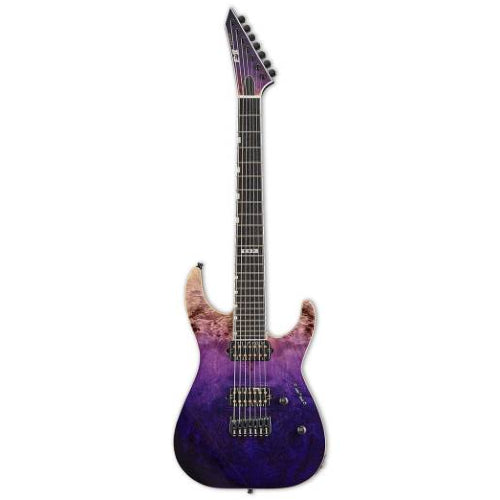 ESP E-II M-II 7-NT 7-String Electric Guitar (Purple Natural Fade)