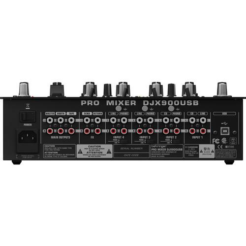 Behringer DJX900USB Dj Mixer Professional 5-Channel Dj Mixer