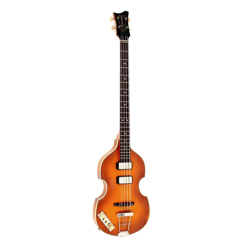 Hofner 1961 RELIC Basse pour violon gaucher - Finition vintage