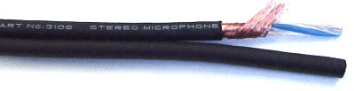 Mogami W3106-2c. Micro stéréo Bal Line 24awg (prix par pied)