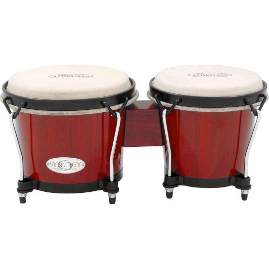 Toca 2100SR Synergy Synthetic Wood Bongos - Red