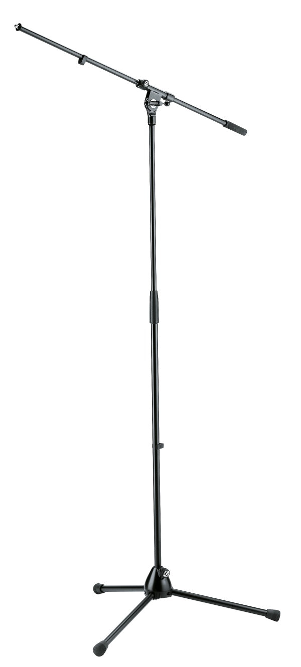 K&M 210/2 Microphone Boom Stand (Black)