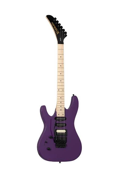 Kramer KSFRHSSMJPBFLH Striker HSS Guitare électrique pour gaucher Royal Purple
