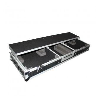 ProX XS-TMC1012WLTFSTND DJ Coffin Case For 10 Or 12 Mixer And 2X 1200 - Red One Music