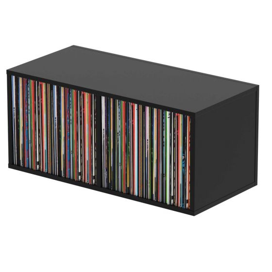 Glorious RECORD-BOX-230-BLK Record Box - Black