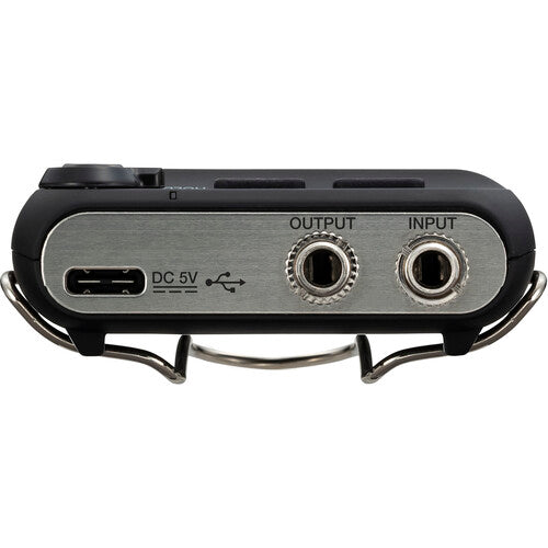 Zoom F2-BT Enregistreur de terrain portable ultracompact compatible Bluetooth avec microphone Lavalier