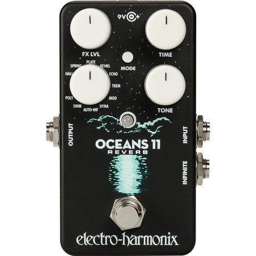 Electro-Harmonix OCEANS 11 Pédale d'effets de réverbération