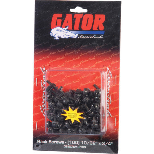 Gator GRW-SCRW100 Rackworks Rack Screws & Washers - Set of 100