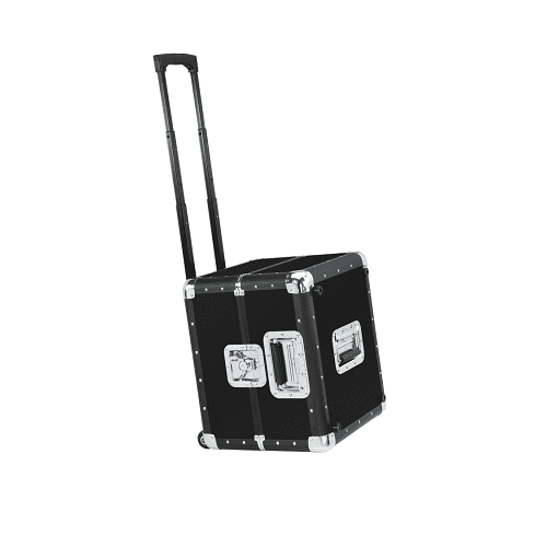 Reloop 120 Trolley Record Case Black Record Case - Red One Music