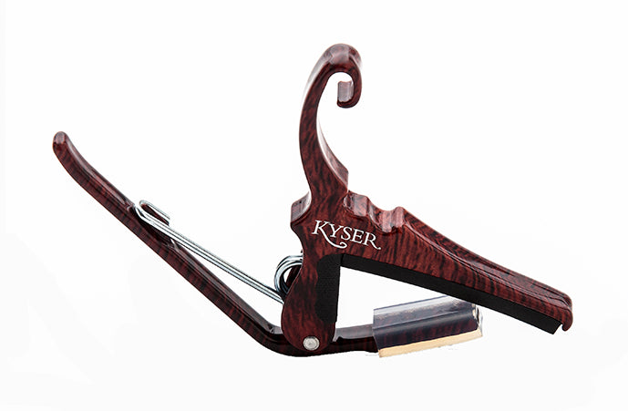 Kyser KG6RWA Quick-Change Acoustic Guitar Capo - Rosewood