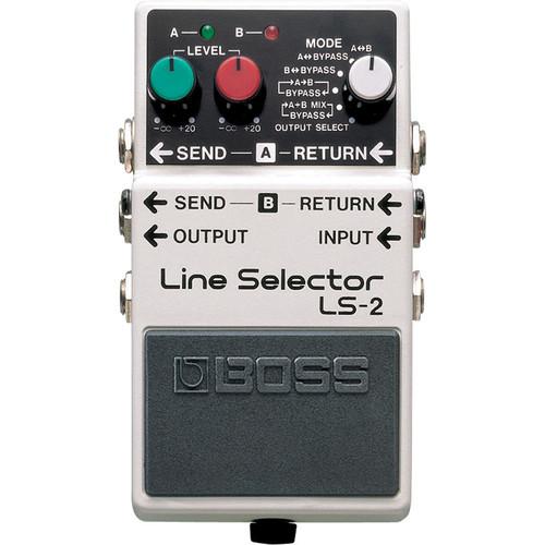 Boss Ls-2 Line Selector Pedal - Red One Music