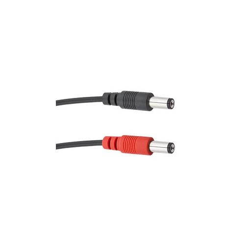 Voodoo Lab Ppl6 Dc Cable Wit 21 Mm And 25 Mm Straight Barrel Reverse Polarity - 18 - Red One Music