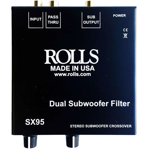 Rolls SX95 Stereo Subwoofer Crossover / Filter