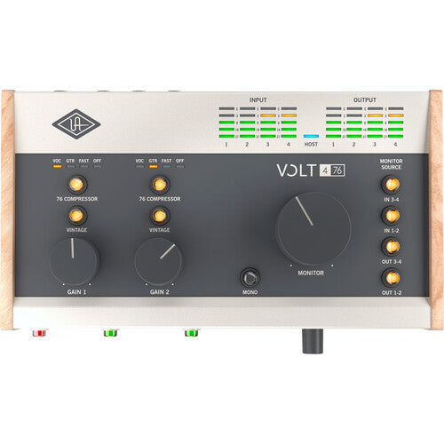 Universal Audio VOLT476 Interface audio/MIDI USB Type-C avec compresseur intégré 