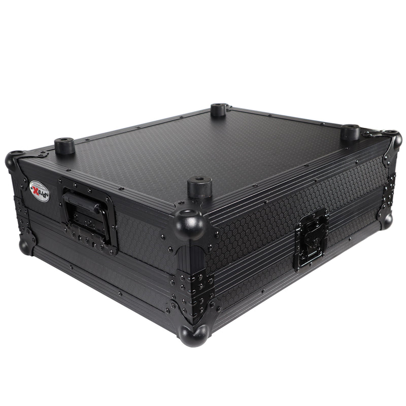 ProX XS-DJMV10 BL ATA Style Hard Travel Case for Pioneer DJM-V10 6 Channel DJ Mixer (Black on Black)