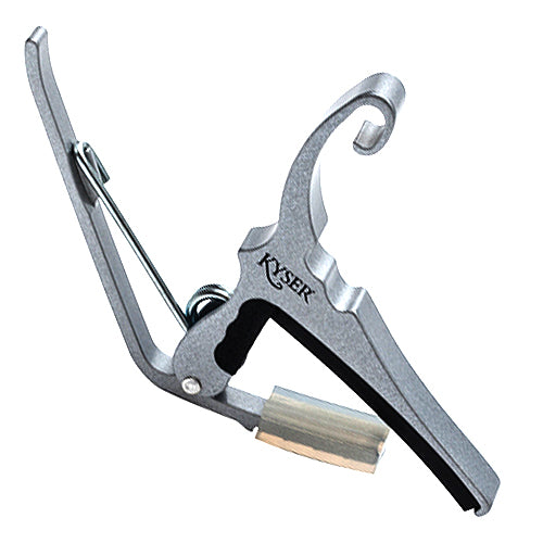 Kyser KG6SA Quick-Change Acoustic Guitar Capo - Silver