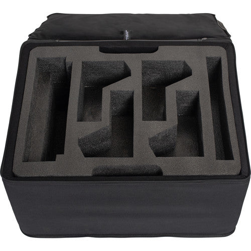 Gator GL-RODECASTER4 Lightweight Case for Rodecaster Pro, Four Headphones & Four Mics