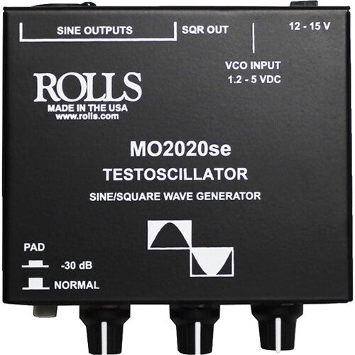 Rolls MO2020SE Testoscillateur Générateur d'ondes sinusoïdales/carrées 