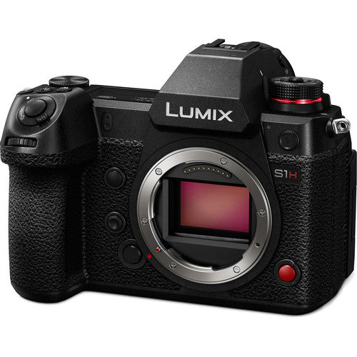 Appareil photo numérique sans miroir Panasonic Lumix DC-S1H (boîtier uniquement)