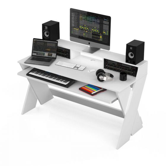 Glorious SOUND-DESK-PRO-WHT Professional Studio Workstation - White