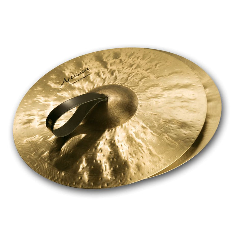 Sabian A1655 ARTISAN Traditional Symphonic Medium Heavy Marching Band Cymbals - 16"
