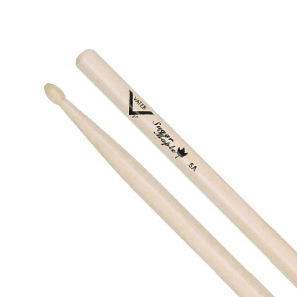 Vater VSMP5AW Sugar Maple Power 5A Wood Tip Drumsticks