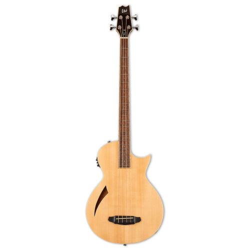 ESP LTD TL-4 THINLINE - Acoustic Bass Guitar with TL-3 Preamp - Natural