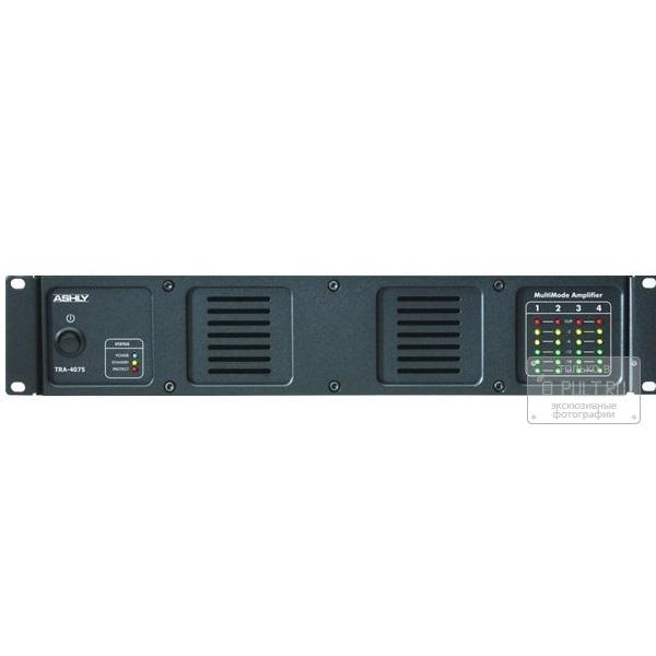Ashly Sra-4075 Rackmount 4-Channel Power Amplifier - 40 Watts Per Channel At 8 Ohms - Red One Music