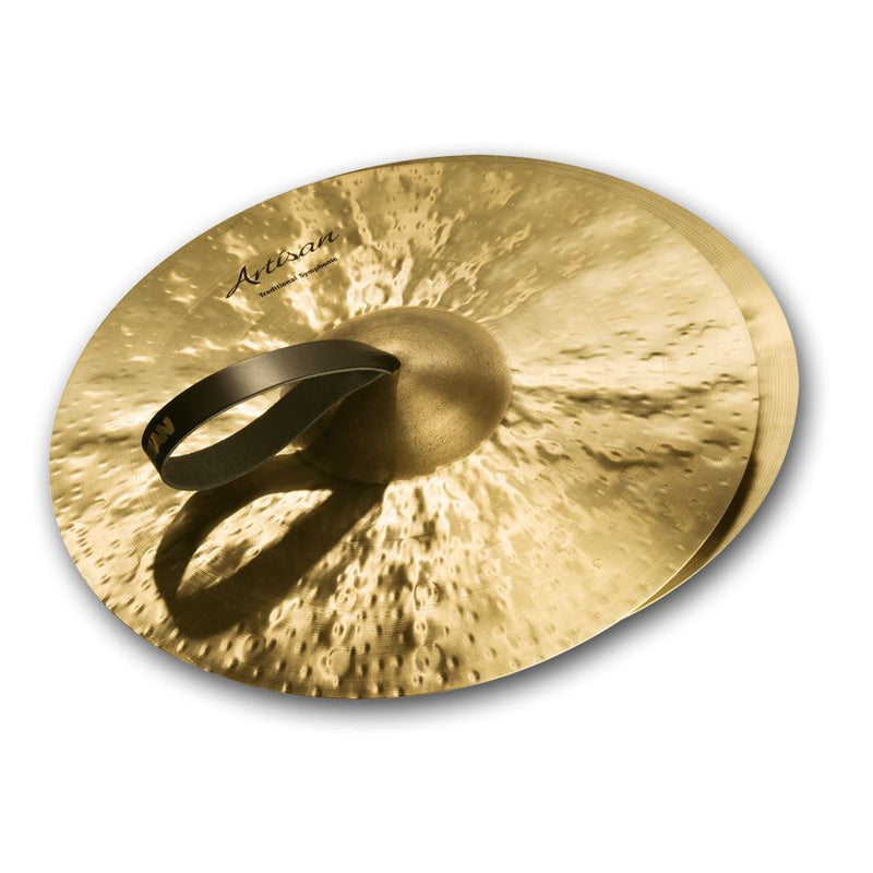Sabian A1656 ARTISAN Traditional Symphonic Medium Light Marching Band Cymbals - 16"