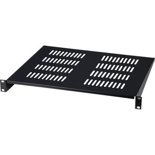 Gator GRW-SHELFVNT1 Rackworks Utility Shelf w/ Vent Holes - 1U, 15" Deep