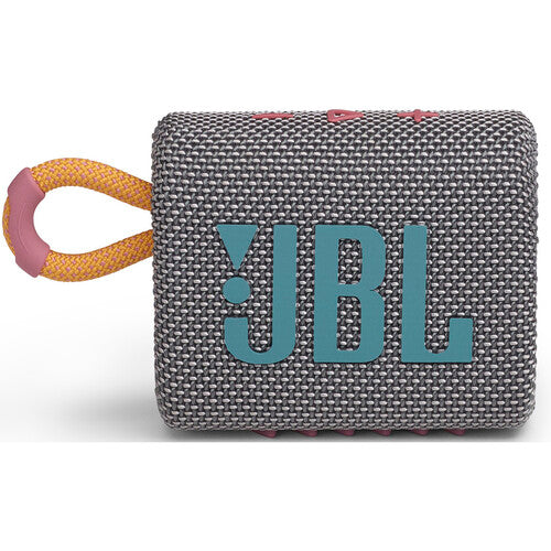 JBL GO 3 Portable Bluetooth Speaker (Gray)